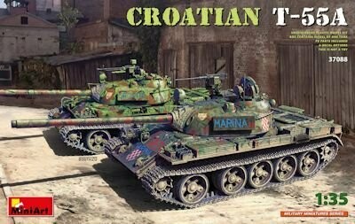 MINI37088 Croatian T55A 1/35