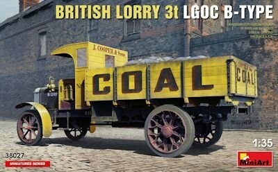 MINI38027 British Lorry 3T LGOC B type 1/35