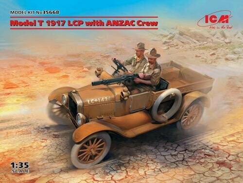 ICM35668  Model T 1917 LCP with ANZAC Crew