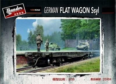 THM 35904 GERMAN SSYL FLAT WAGON