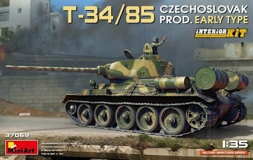 MINI37069 T-34-85 Czechoslovak Int. Kit
