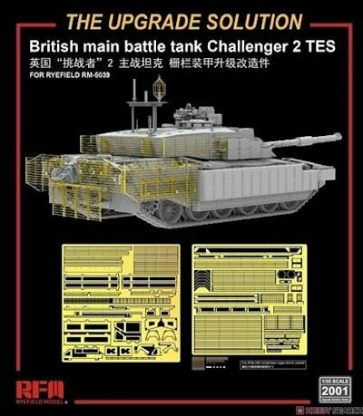 RFM2001 British MBT Challenger 2 TES UPGRADE SOLUTION