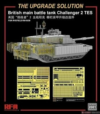 RFM2001 British MBT Challenger 2 TES UPGRADE SOLUTION