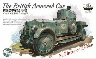 WARSLUG1901 The British Armored Car full interior