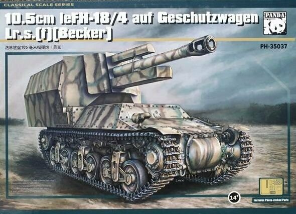 PANDA35037  10,5 cm LeFH - 18/4 auf Geschutzwagen Lr.S.(f)(Becker)
