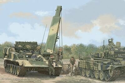 TRUM9554 Russian BREM-1M Armoured Recovery Vehicle