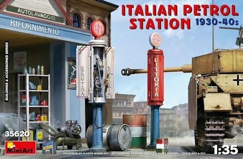 MINI35620 ITALIAN PETROL STATION 30-40