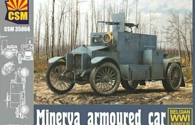 CSM35004 Minerva Armoured car with Belgian version 1/35