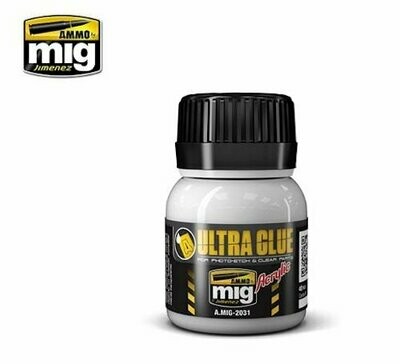 AMIG2031 ULTRA GLUE - FOR ETCH, CLEAR PARTS & MORE (acrylic waterbase glue) 40ml