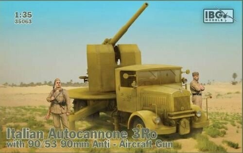 IBG35063 Italian Autocannone 3Ro with 90/53 90mm Anti-Aircraft Gun