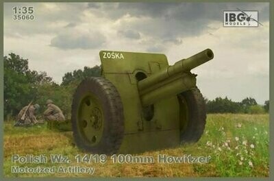 IBG35060 Polish Wz. 14/19 100mm Howitzer - Motorized Artillery