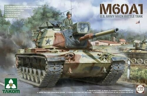 TAKOM2132 M60A1 U.S .ARMY MAIN BATTLE TANK