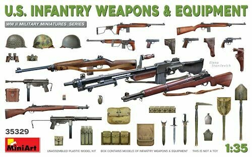 MINI35329 US Infantry Weapons & Equipment