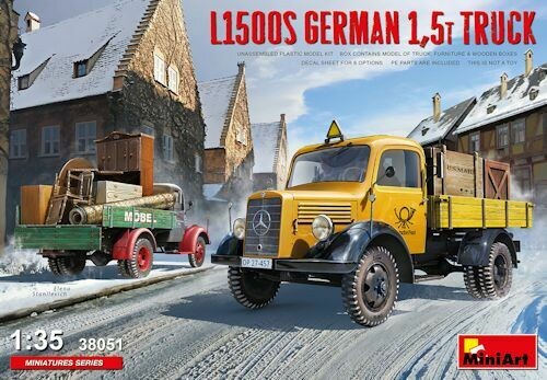 MINI38051 L1500S German 1,5T Truck