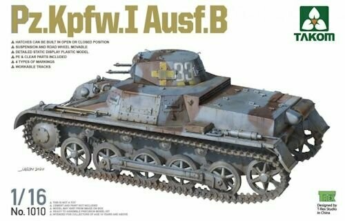 TAKOM1010  Pz.Kpfw.I Ausf.B  1/16