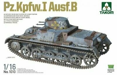 TAKOM1010 Pz.Kpfw.I Ausf.B 1/16