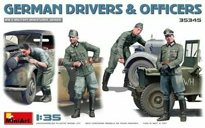 Figurine - MINIART - WORLD WAR II DRIVERS - Echelle 1/35 - JAPMODELS