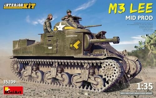 MINI35209 M3 Lee Mid Prod Interior Kit
