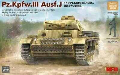 RFM5070 Pz. Kpfw. III Ausf. J w/workable track links
