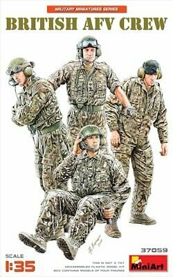 MINI37059 British AFV crew Modern