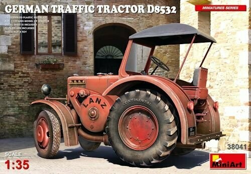 MINI38041 GERMAN TRAFFIC TRACTOR D8532