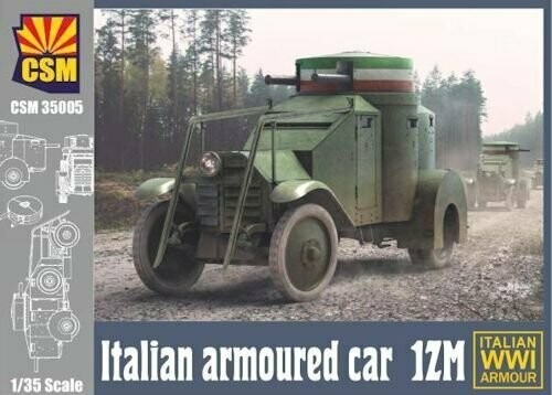 CSM35005 Italian Armoured Car 1ZM WWI