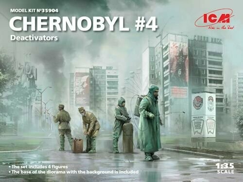 ICM35904 Chernobyl4. Deactivators (4 figures) -70%