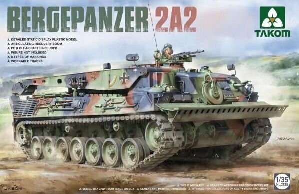 TAKOM2135  Bundeswehr Bergepanzer 2A2 / LS 1/35