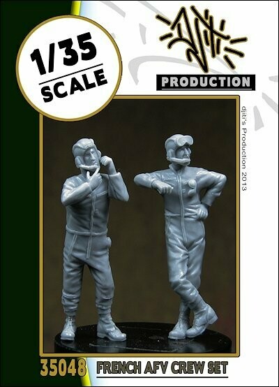 DJITI35048 FRENCH MODERN AFV CREW SET