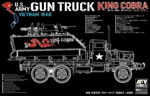 AFV35323 M113 + M54A2 GUN TRUCK KING COBRA  VIETNAM WAR
