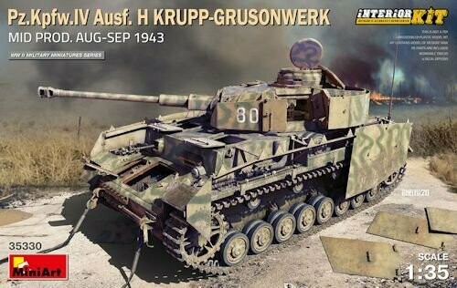 MINI35330 PzKpfw IV Ausf H  Krupp-Grusonwerk interior kit