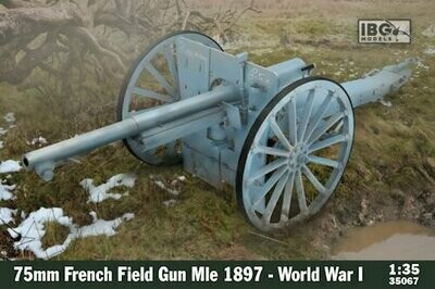 IBG35067 75mm French Field Gun Mle 1897 WW I