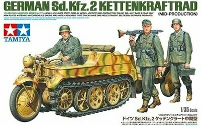 TAM35377 Sd.Kfz.2 KETTENKRAFTRAD mid-prod included 3 figures & photo-etched parts