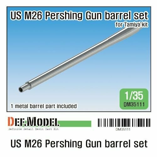 DEFDM35111 US M26 Pershing Gun barrel set for Tamiya kit - 1/35