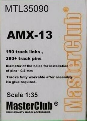 MC35091 Metal tracks for AMX 13 with Rubber pads