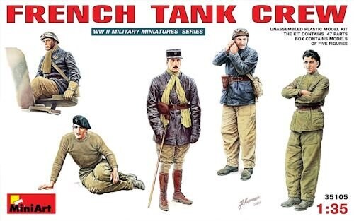 MINI35105 French tank crew