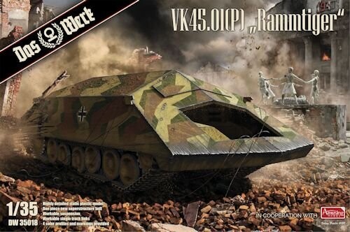DW35018 VK45.01(P) "Rammtiger" 1/35