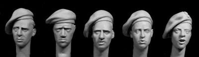 HORHBH19  BRITISH LATE WW 2 BERETS W/ OPTION POLISH PARA