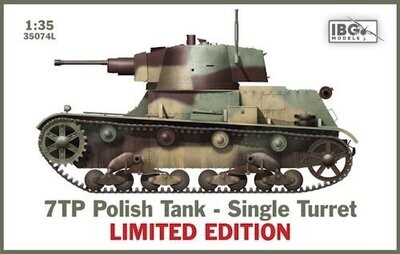 IBG35074L 7TP Polish Tank -Single turret Limited edition