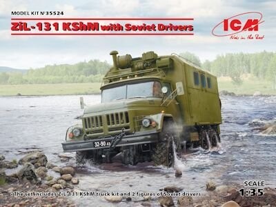 ICM35524 ZIL -131 KSHM W/SOVIET DRIVERS