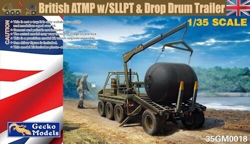 GM35018  BRITISH ATMP WITH SLLPT AND DROP DRUM TRAILER