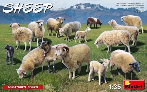MINI38042  Sheep  1/35