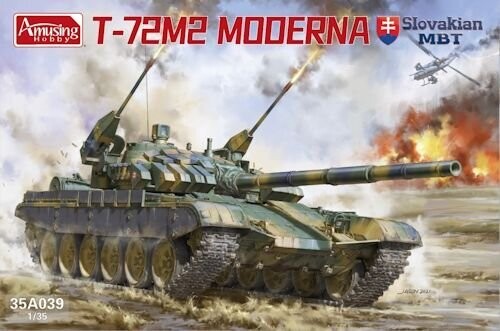 AMU35A039  T-72M2 " Moderna" Slovak MBT 1/35