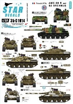 SD351014 French AMX 30 B and AMX-30 B2 BRENNUS
