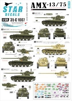 SD351007  AMX-13/75 French Cold war markings