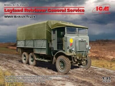 ICM35600 LEYLAND RETRIEVER GENERAL SERVICE BRITISH TRUCK 1-35