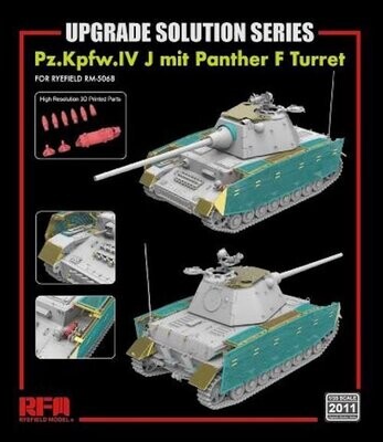 RFM2011 Upgrade set for 5068 Pz.Kpfw.IV J mit Panther F Turret 1/35 -30%