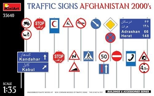 MINI35640  Traffic Signs Agghanistan 2000's   
1-35 - 50%
