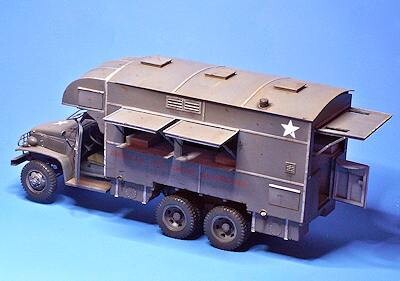 UM224 CONVERSION GMC CCKW 353 FOR GMC RED CROSS CLUB MOBILE 1-35