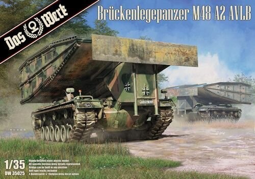 DW35025  Brückenlegepanzer M48 A2 AVLB  1/35